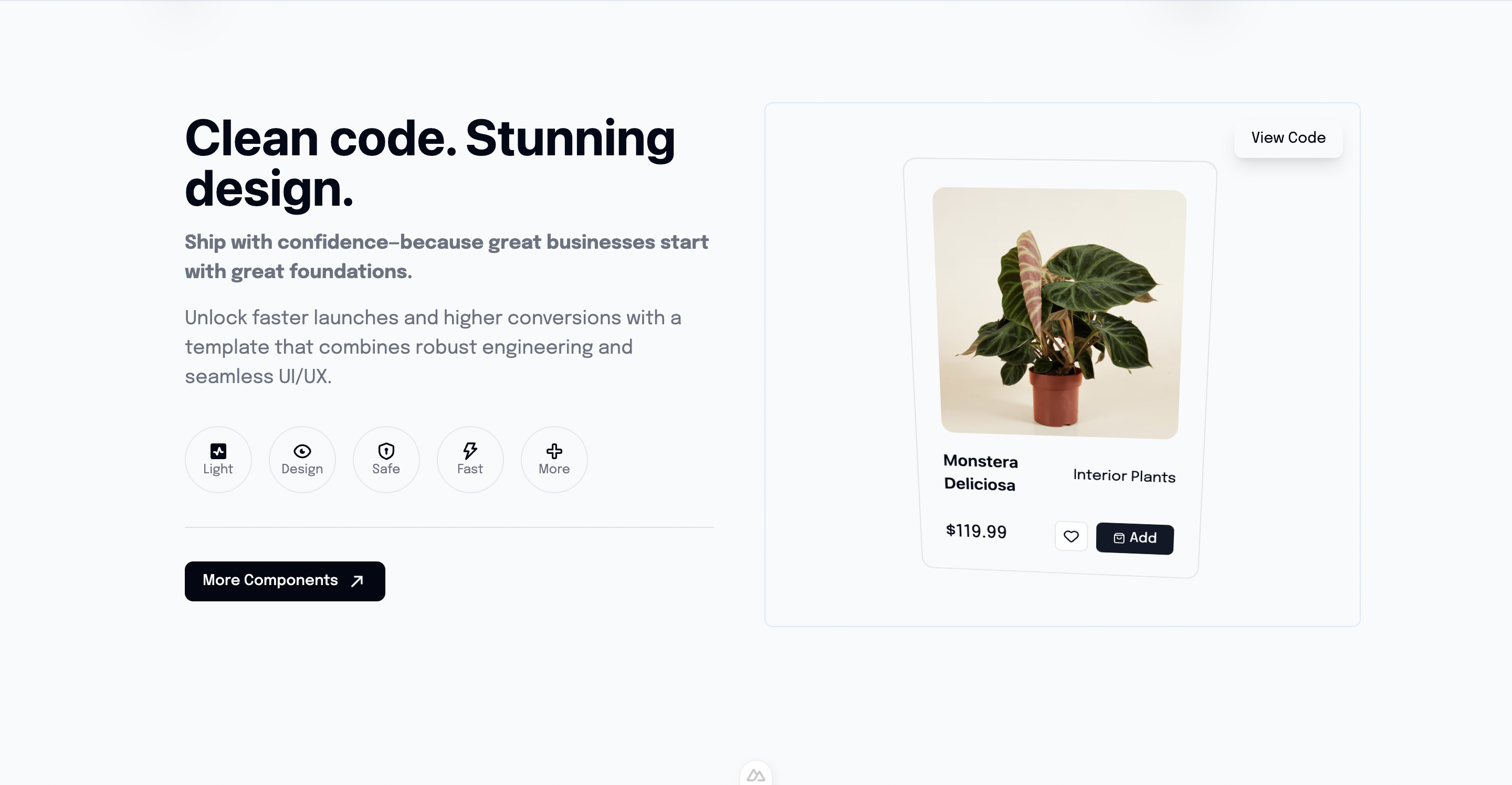 Features Component Preview